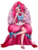 Size: 1280x1700 | Tagged: safe, artist:mizz-chama, pinkie pie, human, g4, my little pony: friendship is magic, the best night ever, clothes, dignified wear, dress, female, gala dress, gloves, humanized, looking at you, out of frame, solo