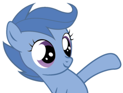 Size: 932x707 | Tagged: safe, artist:drpain, archer (g4), scootablue, g4, female, filly, not scootaloo, palindrome get, simple background, solo, transparent background, vector