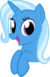Size: 523x800 | Tagged: safe, artist:the smiling pony, trixie, pony, unicorn, g4, cute, diatrixes, female, leaning, looking at you, mare, open mouth, open smile, simple background, smiling, smiling at you, solo, transparent background, vector