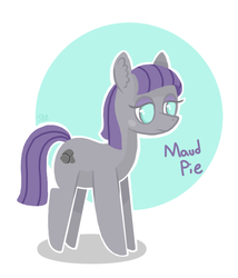 Size: 649x758 | Tagged: safe, artist:jellybeanbullet, maud pie, g4, female, solo, wrong cutie mark