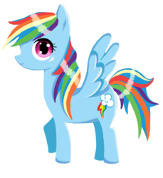 Size: 841x919 | Tagged: safe, artist:noah-tenshin, rainbow dash, g4, female, solo