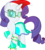 Size: 2452x2752 | Tagged: safe, artist:holy-pretty-pony, rarity, g4, christmas lights, female, hat, high res, santa hat, solo