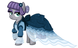 Size: 1872x1152 | Tagged: safe, artist:thecheeseburger, maud pie, g4, alternate hairstyle, beautiful, clothes, dress, female, solo