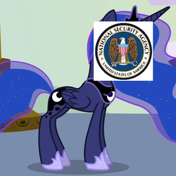 Size: 558x558 | Tagged: safe, princess luna, for whom the sweetie belle toils, g4, bad edit, female, nsa, solo