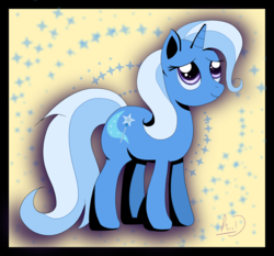 Size: 2332x2175 | Tagged: safe, artist:hllday, trixie, pony, unicorn, g4, female, high res, looking up, mare, solo