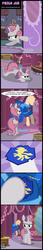 Size: 800x4671 | Tagged: safe, artist:toxic-mario, sweetie belle, g4, carousel boutique, clothes, comic, cutie mark crusaders patch, dress, female, mannequin, solo
