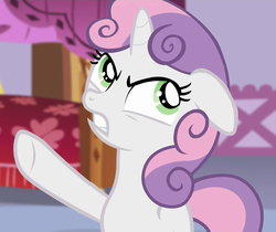 Size: 1250x1050 | Tagged: safe, screencap, sweetie belle, for whom the sweetie belle toils, g4, angry, female, solo