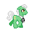 Size: 106x96 | Tagged: safe, artist:anonycat, doctor whooves, time turner, pony, g4, animated, desktop ponies, doctor who, first doctor, male, pixel art, ponified, simple background, solo, the doctor, transparent background