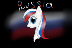 Size: 4920x3264 | Tagged: safe, artist:herusann, oc, oc only, earth pony, pony, bust, eyelashes, grin, nation ponies, ponified, russia, smiling, solo