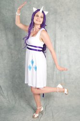 Size: 900x1355 | Tagged: safe, artist:kittytheshegeek, rarity, human, g4, cosplay, irl, irl human, photo, solo