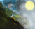 Size: 738x623 | Tagged: safe, artist:anonbrony34ify, princess celestia, g4, female, mountain, scenery, solo, sun