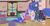 Size: 1440x762 | Tagged: safe, screencap, princess luna, sweetie belle, for whom the sweetie belle toils, g4, 5-year-old sweetie belle, cute, hub logo, meme, youtube caption