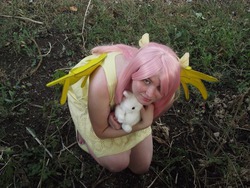 Size: 1280x960 | Tagged: safe, artist:whiscashgirl, fluttershy, human, g4, cosplay, irl, irl human, photo, solo