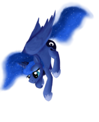 Size: 1403x1719 | Tagged: safe, artist:timid tracks, princess luna, g4, female, simple background, solo