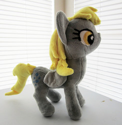 Size: 3168x3240 | Tagged: safe, artist:chochomaru, derpy hooves, pegasus, pony, g4, female, high res, irl, mare, photo, plushie
