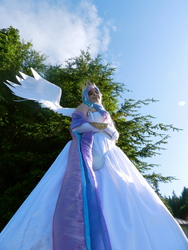 Size: 3000x4000 | Tagged: safe, artist:chochomaru, princess celestia, human, g4, cosplay, irl, irl human, photo, solo