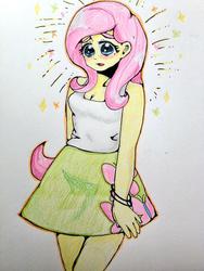 Size: 768x1024 | Tagged: safe, artist:misocha, fluttershy, equestria girls, g4, female, solo