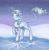 Size: 2200x2240 | Tagged: safe, artist:misukitty, classical unicorn, pony, unicorn, cloven hooves, cracking, crossover, disney, elsa, frozen (movie), high res, horn, ice, leonine tail, magic, pond, ponified, snow, snowfall, solo, water