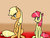 Size: 1024x771 | Tagged: safe, artist:lrusu, apple bloom, applejack, g4, crying