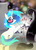 Size: 600x822 | Tagged: safe, artist:yukina-namagaki, dj pon-3, octavia melody, twilight sparkle, vinyl scratch, earth pony, pony, unicorn, g4, glasses, looking back, smiling, turntable