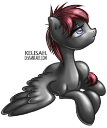 Size: 2000x2397 | Tagged: safe, artist:kelisah, oc, oc only, pegasus, pony, female, high res, mare, shade dreamer, solo