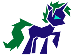 Size: 4000x3000 | Tagged: safe, artist:flamevulture17, oc, oc only, oc:away, pony, unicorn, angular, solo