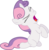 Size: 1280x1301 | Tagged: safe, artist:vectorizedunicorn, sweetie belle, pony, unicorn, for whom the sweetie belle toils, g4, angry, female, filly, screaming, simple background, solo, transparent background, vector