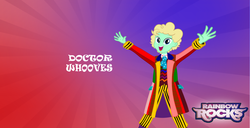 Size: 1004x514 | Tagged: safe, artist:fedora, doctor whooves, time turner, equestria girls, g4, my little pony equestria girls: rainbow rocks, clothes, cravat, doctor who, equestria girls-ified, frock coat, male, pants, shirt, sixth doctor, solo, spats, the explosion in a rainbow factory, waistcoat