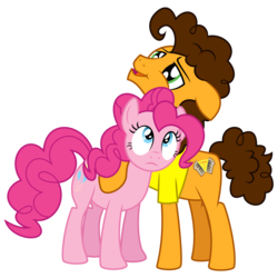 Size: 6000x6000 | Tagged: safe, artist:masem, cheese sandwich, pinkie pie, g4, pinkie pride, .svg available, absurd resolution, hug, simple background, transparent background, vector