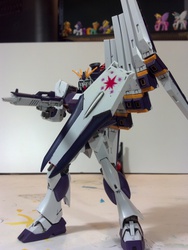 Size: 2448x3264 | Tagged: safe, twilight sparkle, g4, gundam, gunpla, high res, my wings are so pretty, nu gundam