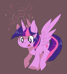 Size: 528x581 | Tagged: safe, artist:sharmie, twilight sparkle, alicorn, pony, g4, binary brush, female, mare, solo, twilight sparkle (alicorn)