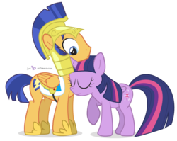 Size: 1020x810 | Tagged: safe, artist:dm29, flash sentry, twilight sparkle, alicorn, pony, g4, armor, chest fluff, cute, diasentres, female, male, mare, neck nuzzle, nuzzling, ship:flashlight, shipping, simple background, smiling, soft, straight, transparent background, twilight sparkle (alicorn), wide eyes