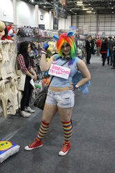 Size: 2848x4272 | Tagged: safe, rainbow dash, human, g4, cosplay, irl, irl human, photo