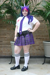 Size: 1024x1536 | Tagged: safe, artist:cheolinx, twilight sparkle, human, g4, clothes, cosplay, irl, irl human, photo, skirt, socks, solo