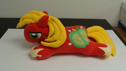 Size: 1920x1080 | Tagged: safe, artist:stormynight79, big macintosh, earth pony, pony, g4, irl, male, photo, plushie, stallion