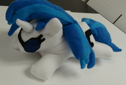 Size: 1490x1006 | Tagged: safe, artist:stormynight79, dj pon-3, vinyl scratch, g4, irl, photo, plushie