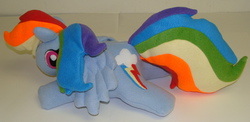 Size: 1811x883 | Tagged: safe, artist:stormynight79, rainbow dash, g4, irl, photo, plushie