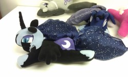 Size: 2592x1552 | Tagged: safe, artist:stormynight79, nightmare moon, g4, irl, photo, plushie