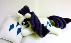 Size: 2592x1552 | Tagged: safe, artist:stormynight79, rarity, g4, irl, photo, plushie