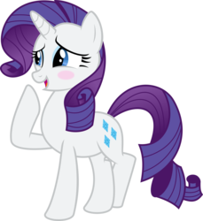 Size: 5000x5448 | Tagged: safe, artist:missbeigepony, rarity, pony, unicorn, g4, .svg available, absurd resolution, blushing, crossed hooves, cute, female, mare, raised hoof, simple background, solo, transparent background, vector