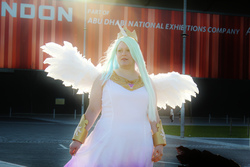 Size: 2048x1365 | Tagged: safe, artist:freyarule, princess celestia, human, g4, cosplay, irl, irl human, photo, solo