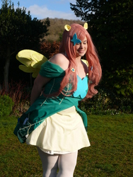 Size: 2736x3648 | Tagged: safe, artist:darkerlink, fluttershy, human, g4, cosplay, high res, irl, irl human, photo, solo