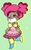 Size: 500x812 | Tagged: safe, artist:maareep, pinkie pie, human, g4, clothes, dress, female, humanized, solo