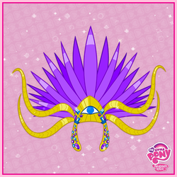 Size: 800x800 | Tagged: safe, for whom the sweetie belle toils, g4, official, facebook, headdress