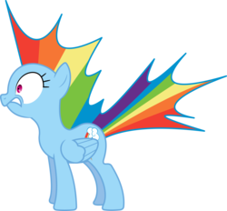 Size: 6473x6000 | Tagged: safe, artist:dasprid, rainbow dash, pegasus, pony, g4, absurd resolution, female, mare, simple background, solo, transparent background, vector