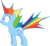 Size: 6473x6000 | Tagged: safe, artist:dasprid, rainbow dash, pegasus, pony, g4, absurd resolution, female, mare, simple background, solo, transparent background, vector