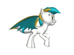 Size: 2000x1500 | Tagged: safe, artist:mlp-jolt, hybrid, 3d, 3d pony creator, different perspective, female, solo