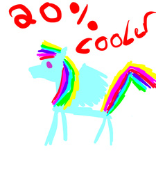 Size: 900x1000 | Tagged: safe, artist:the dragon medic, rainbow dash, pegasus, pony, g4, 20% cooler, blank flank, female, mare, simple background, solo, stylistic suck, text, troll, white background