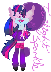 Size: 2070x2898 | Tagged: safe, artist:littlemissvi, twilight sparkle, equestria girls, g4, clothes, female, high res, skirt, solo