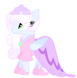 Size: 2023x2043 | Tagged: safe, artist:crystalstoneglow, oc, oc only, pegasus, pony, clothes, dress, gala dress, high res, solo